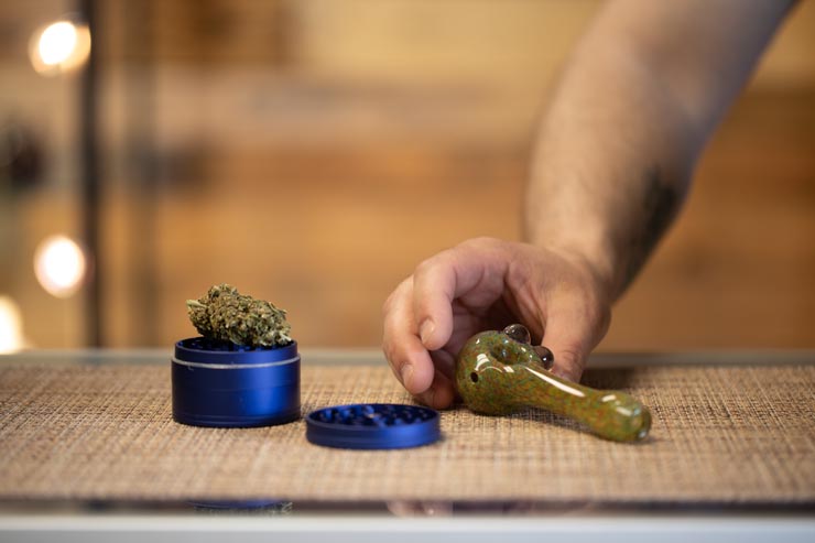 bowl of cannabis