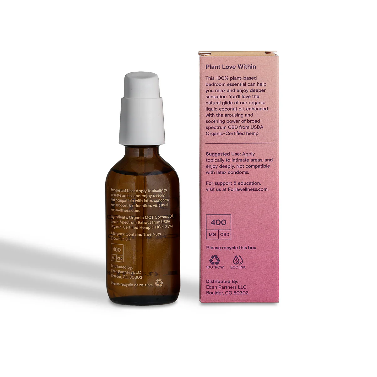 Foria Intimacy Sex Oil with CBD