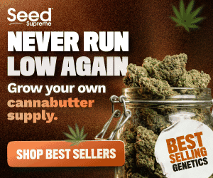 Seed Supreme - never run low again, grow your own cannabutter supply